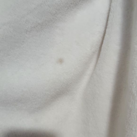 Pottery barn long robe faux fur white - Picture 11 of 12